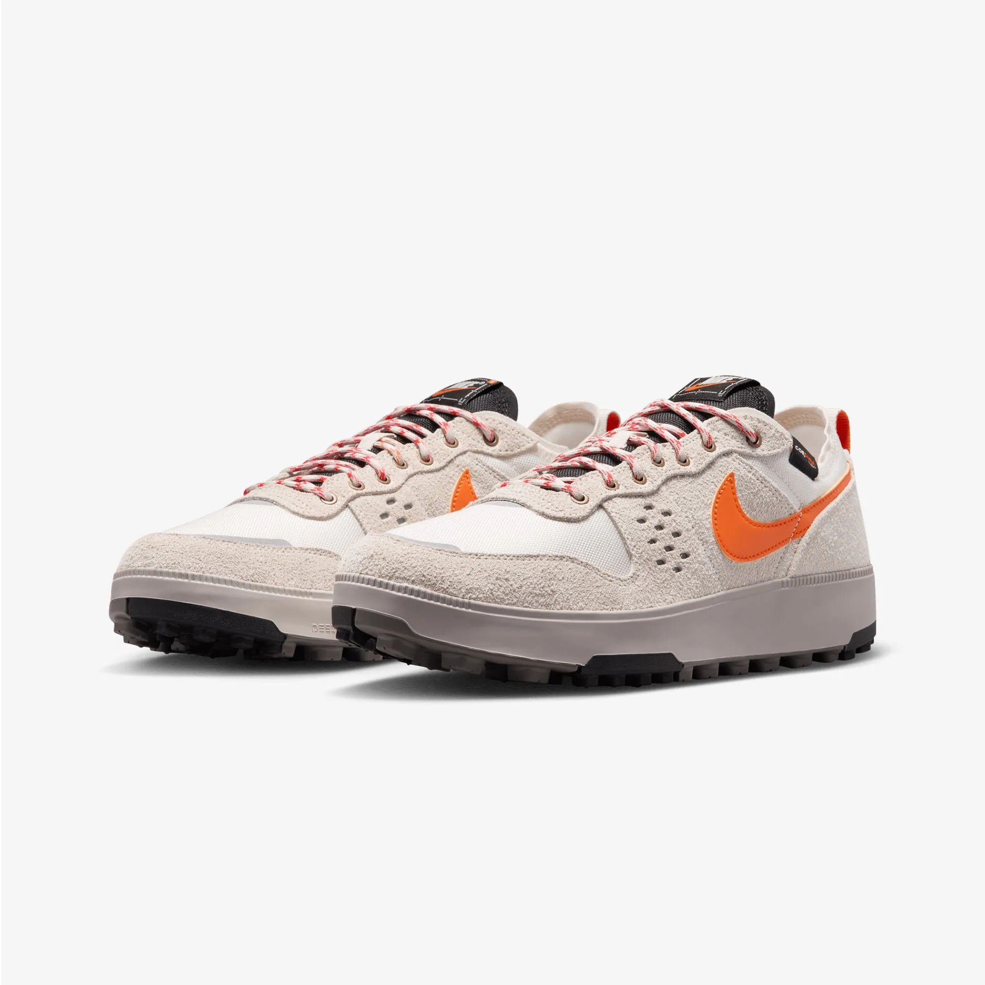 Nike | C1TY PREMIUM CORDURA { PHANTOM/SAFETY ORANGE-LT OREWOOD BRN Moisture Wicking Lining
