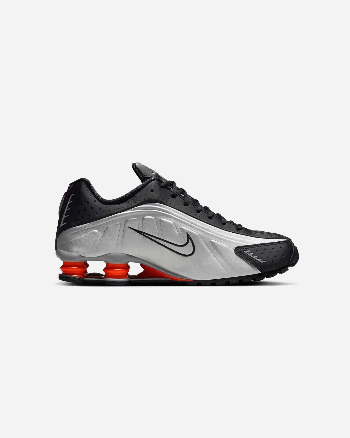 Top Rated Light Run Nike Shox R4 Silver/Black