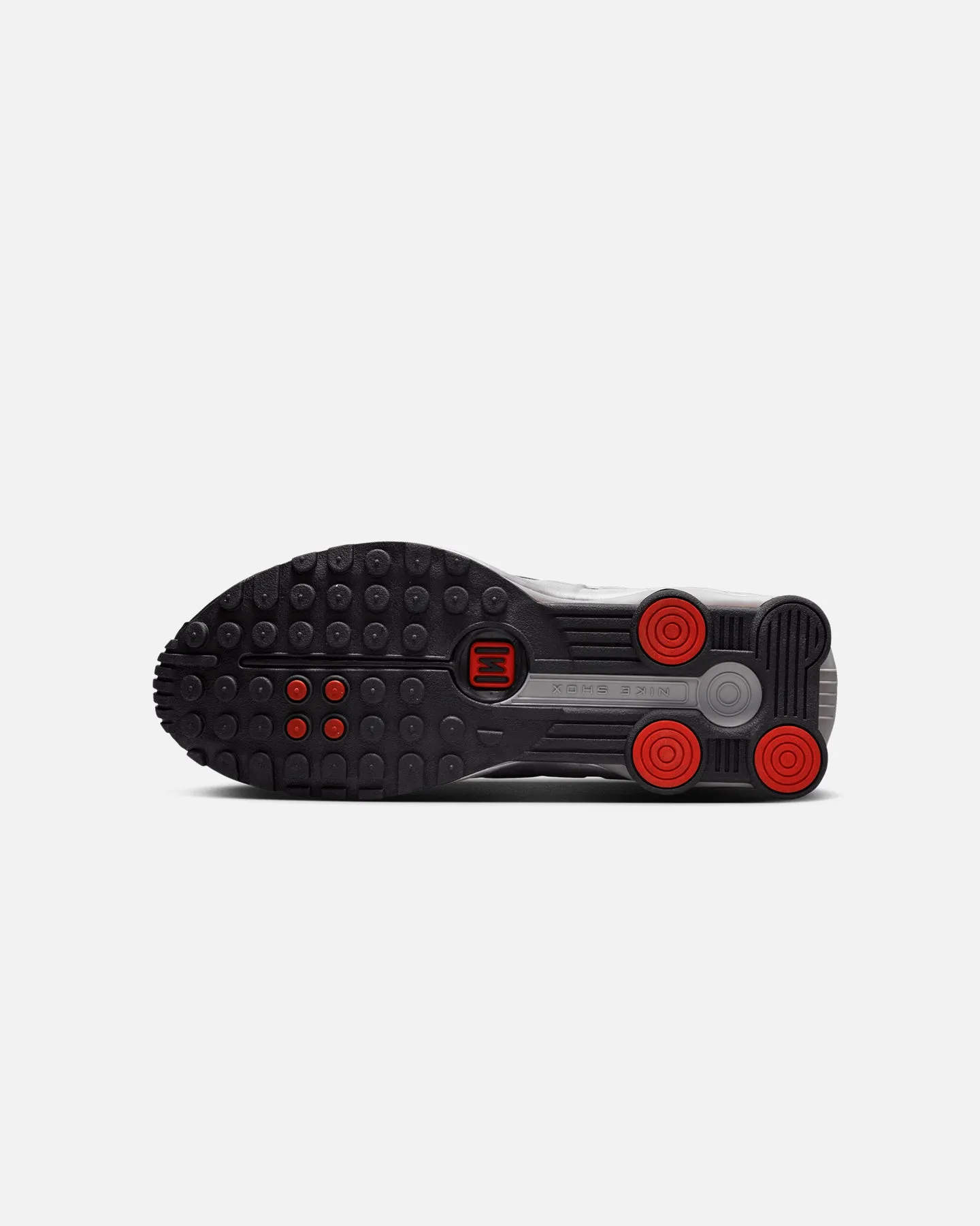 Park Day Memory Foam Standing All Nike Shox R4 Silver/Black