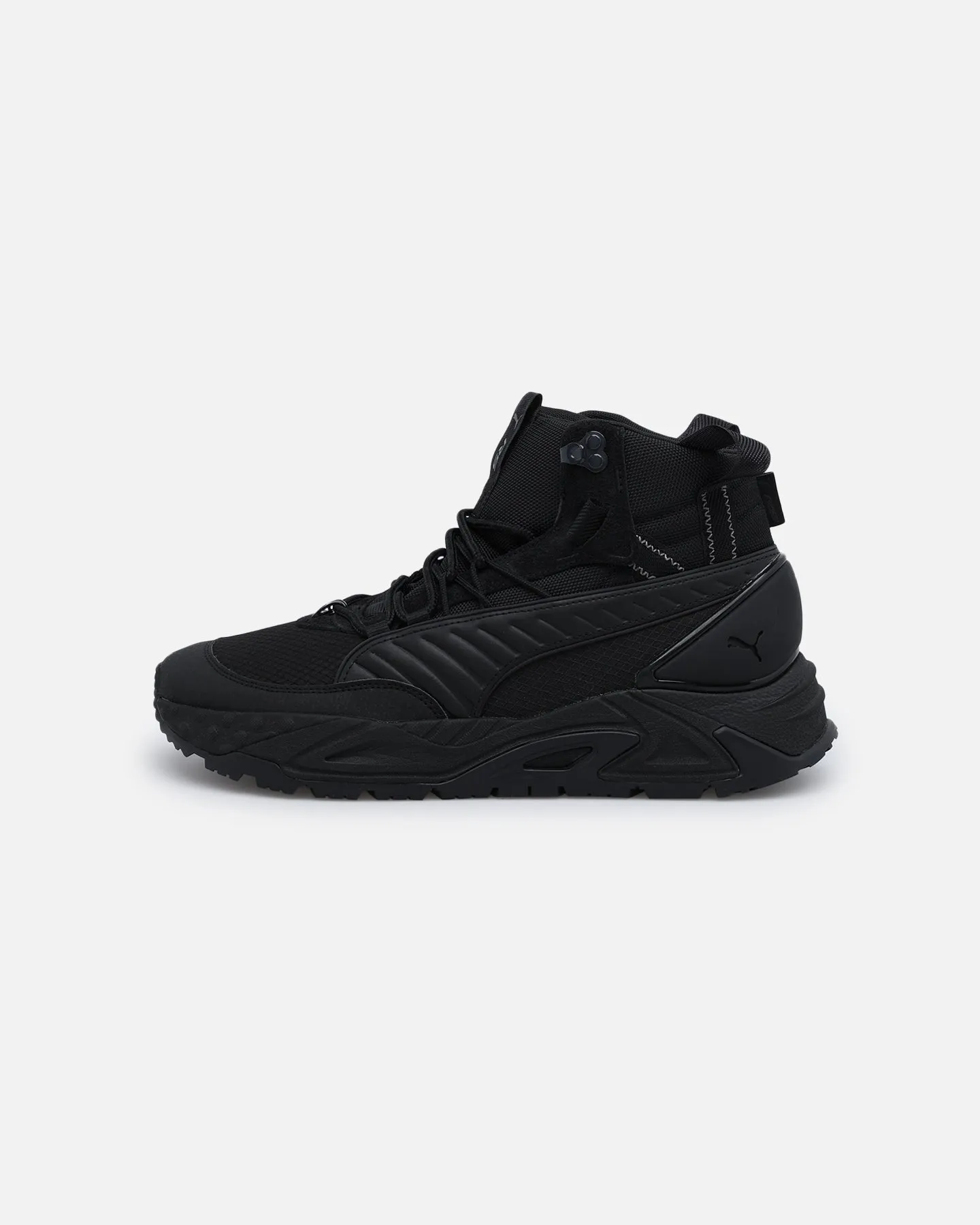 Modern Bold Ventilation holes Puma RS-TRCK Mid Lifestyle Black