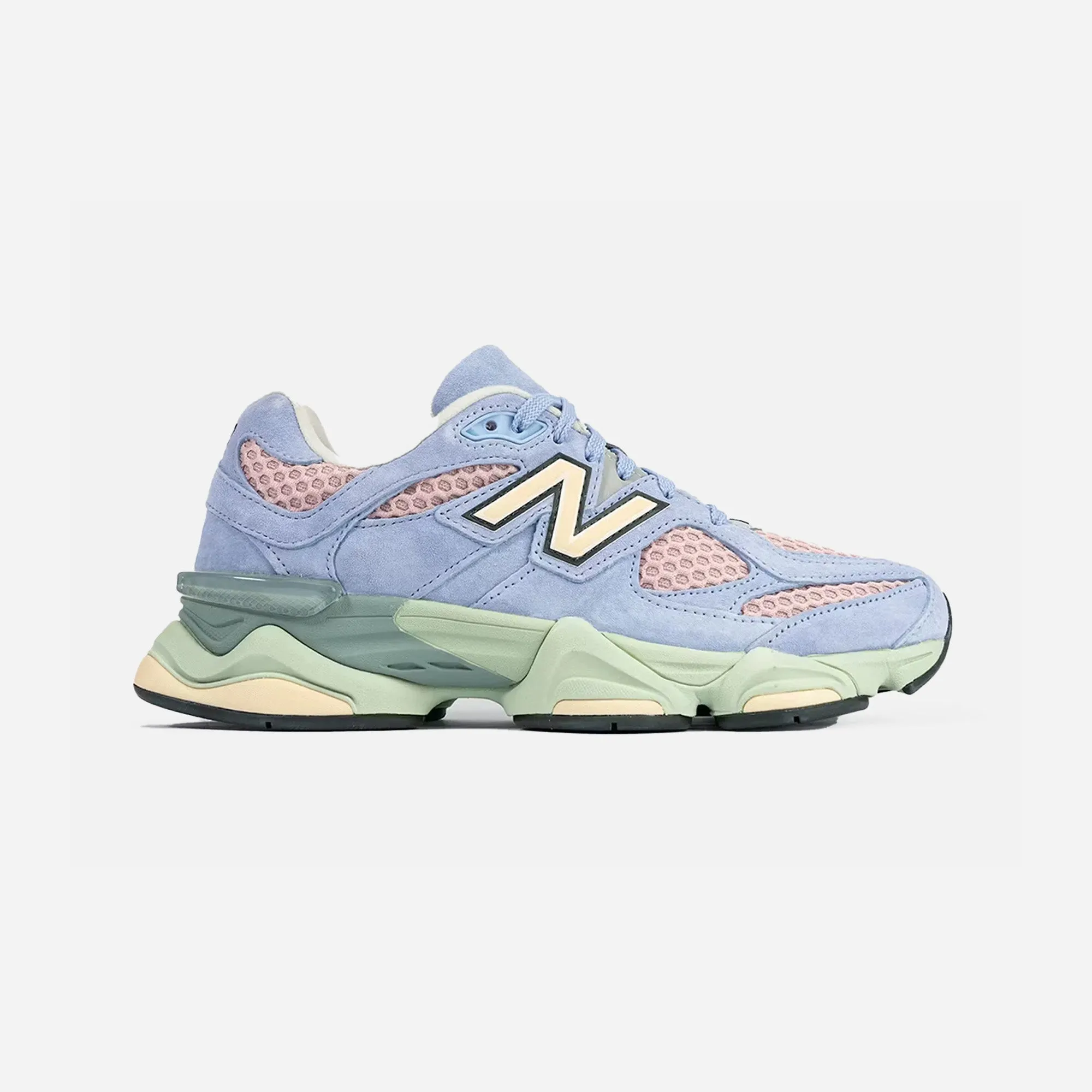 New Balance 9060 Missing Piece Pack Daydream Pack running in a gulf area shoes