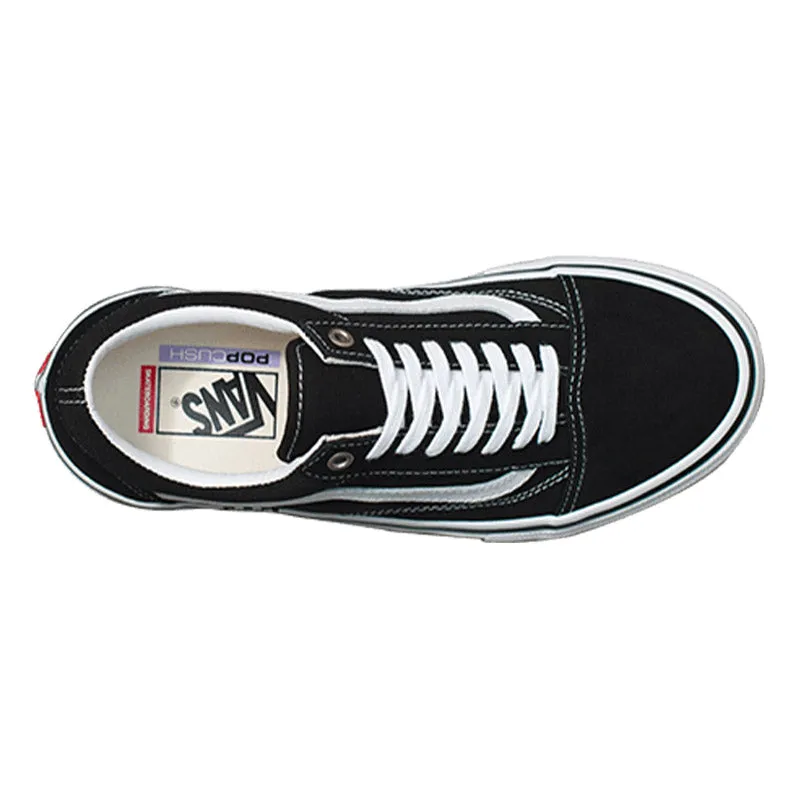Vans - Skate Old Skool (Black/White) Elastic Comfort Quick Movement Fit