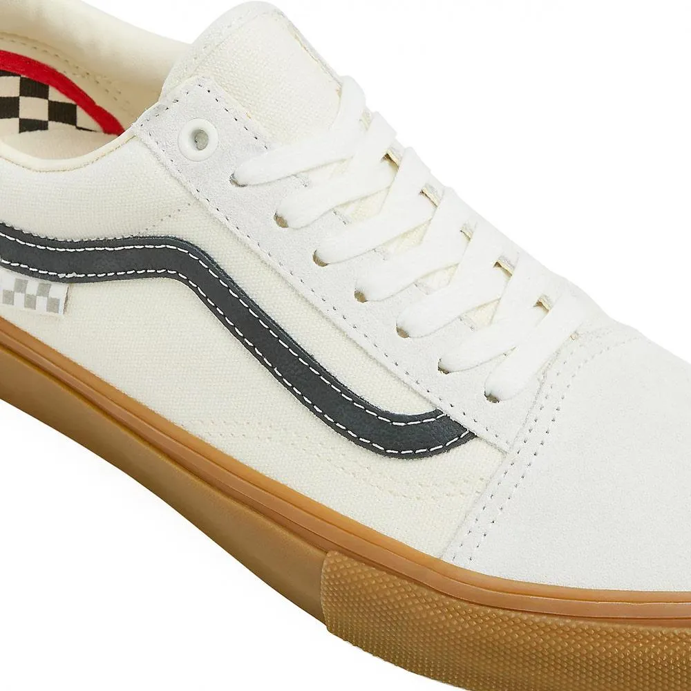 Vans Skate Old Skool - Marshmallow/Gum Hard landing Skater Look