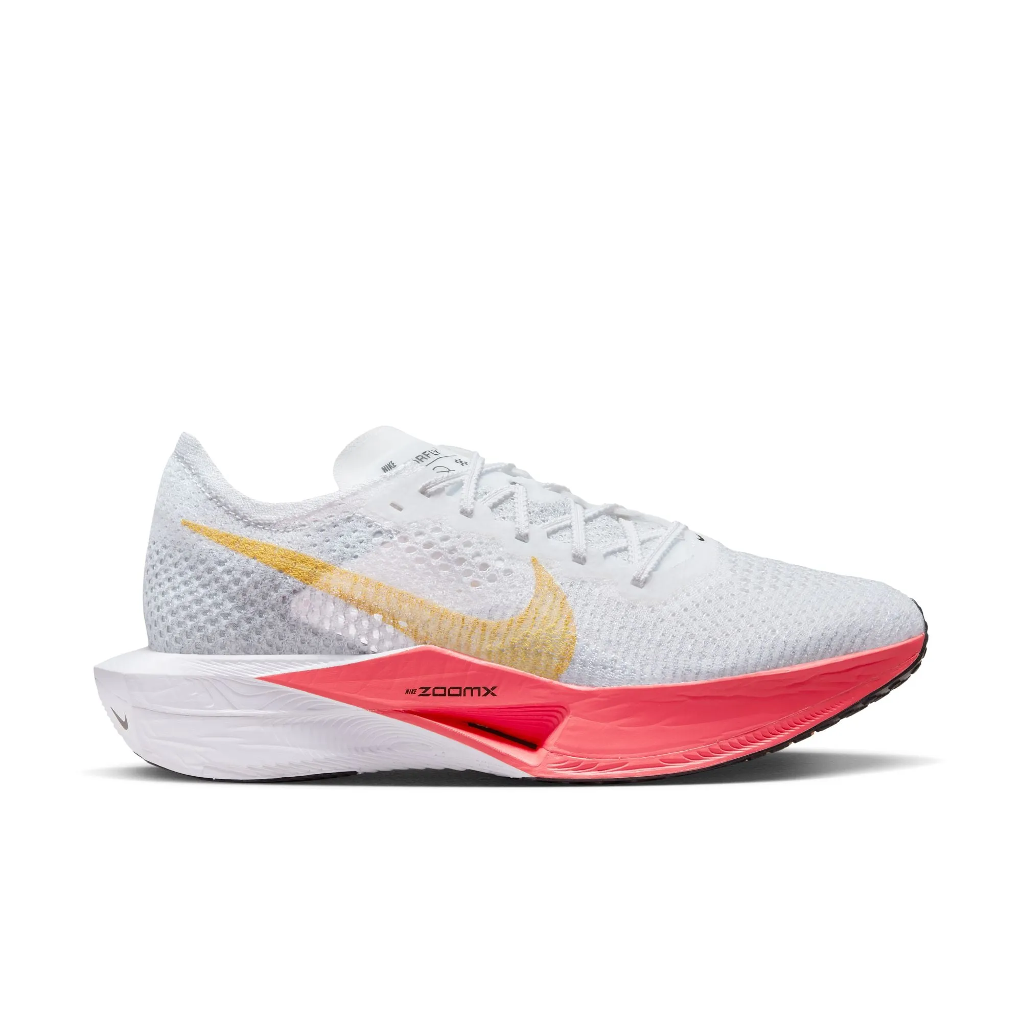 Waterproof Daily Walk Quick Drying Airport Travel WOMEN'S VAPORFLY 3 - B - 101 WHITE/TOPAZ GOLD