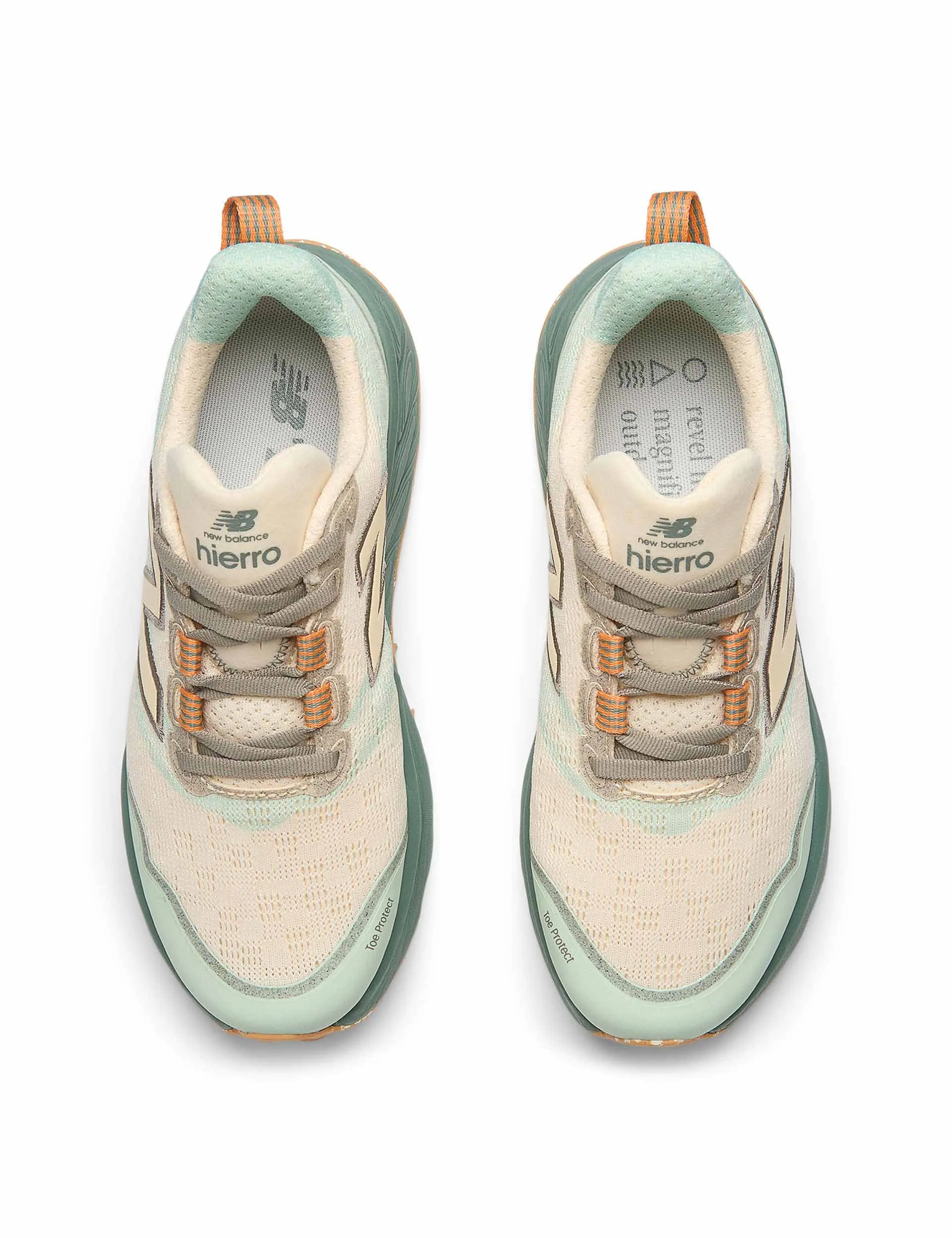 ultimate - running Fresh Foam X Hierro v9 Shoes - Calcium/Dark Juniper