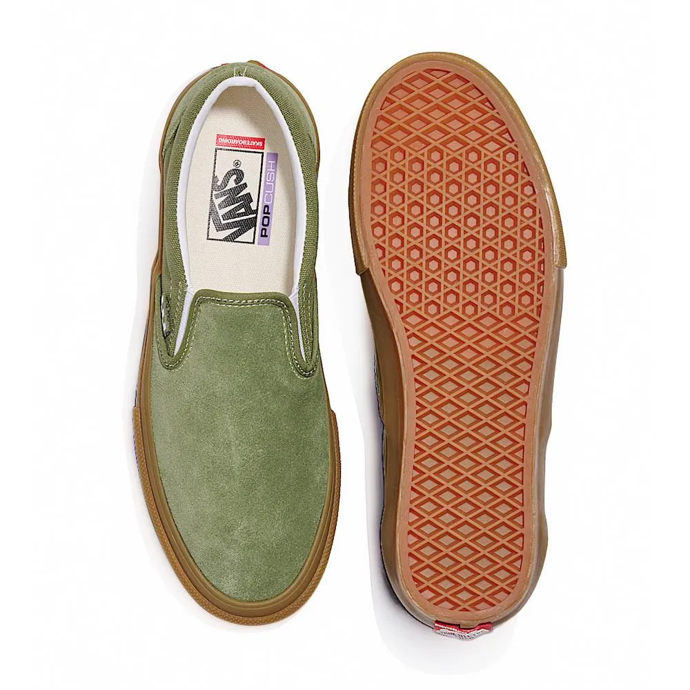 Vans Skate Slip-On - Green/Gum Easy Walk