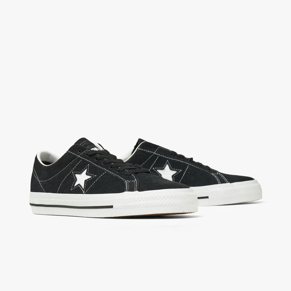 Converse One Star Black / White Anti   Slip Feature