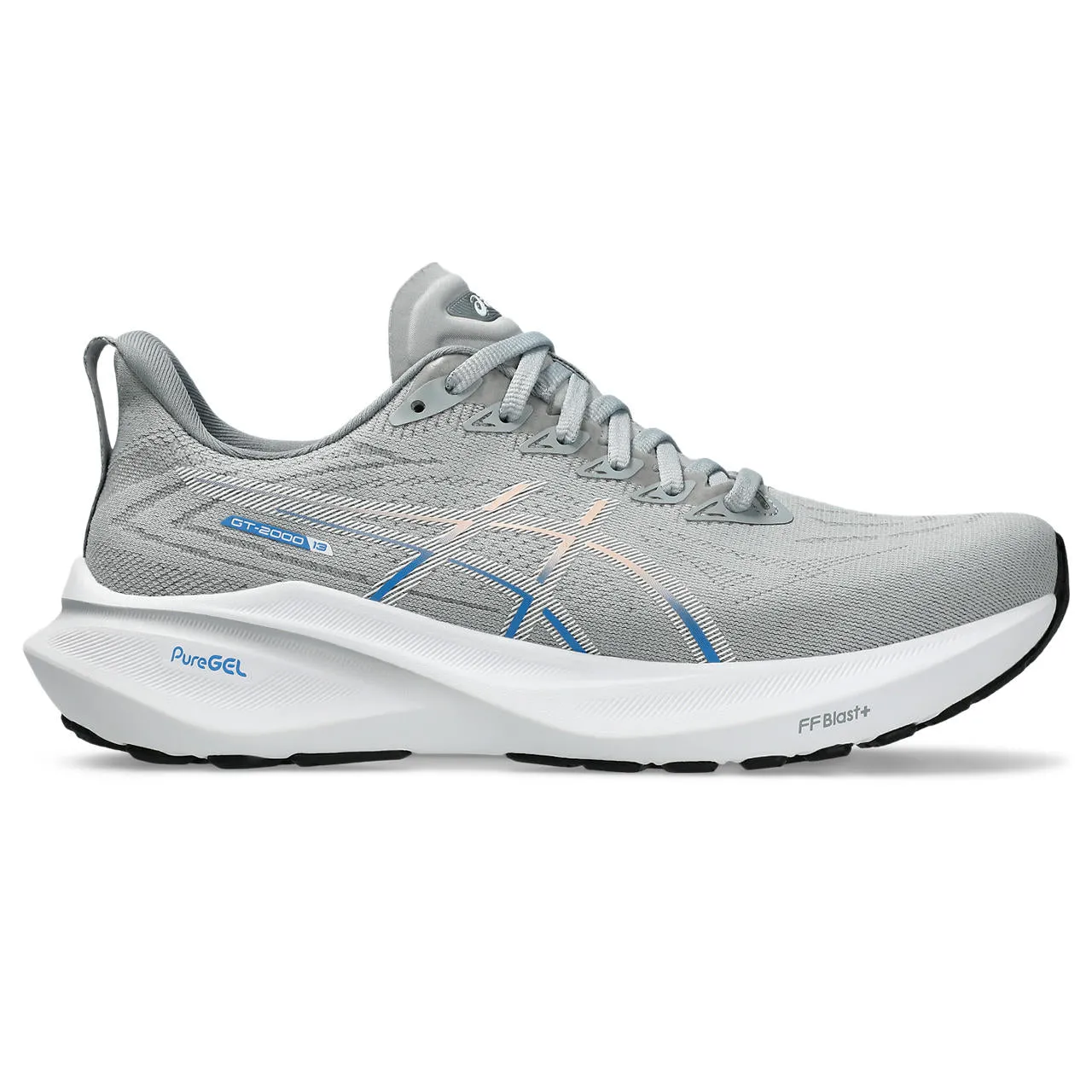 Style Base WOMEN'S GT-2000 13 - WIDE D - 022 PIEDMONT GREY/WHITE