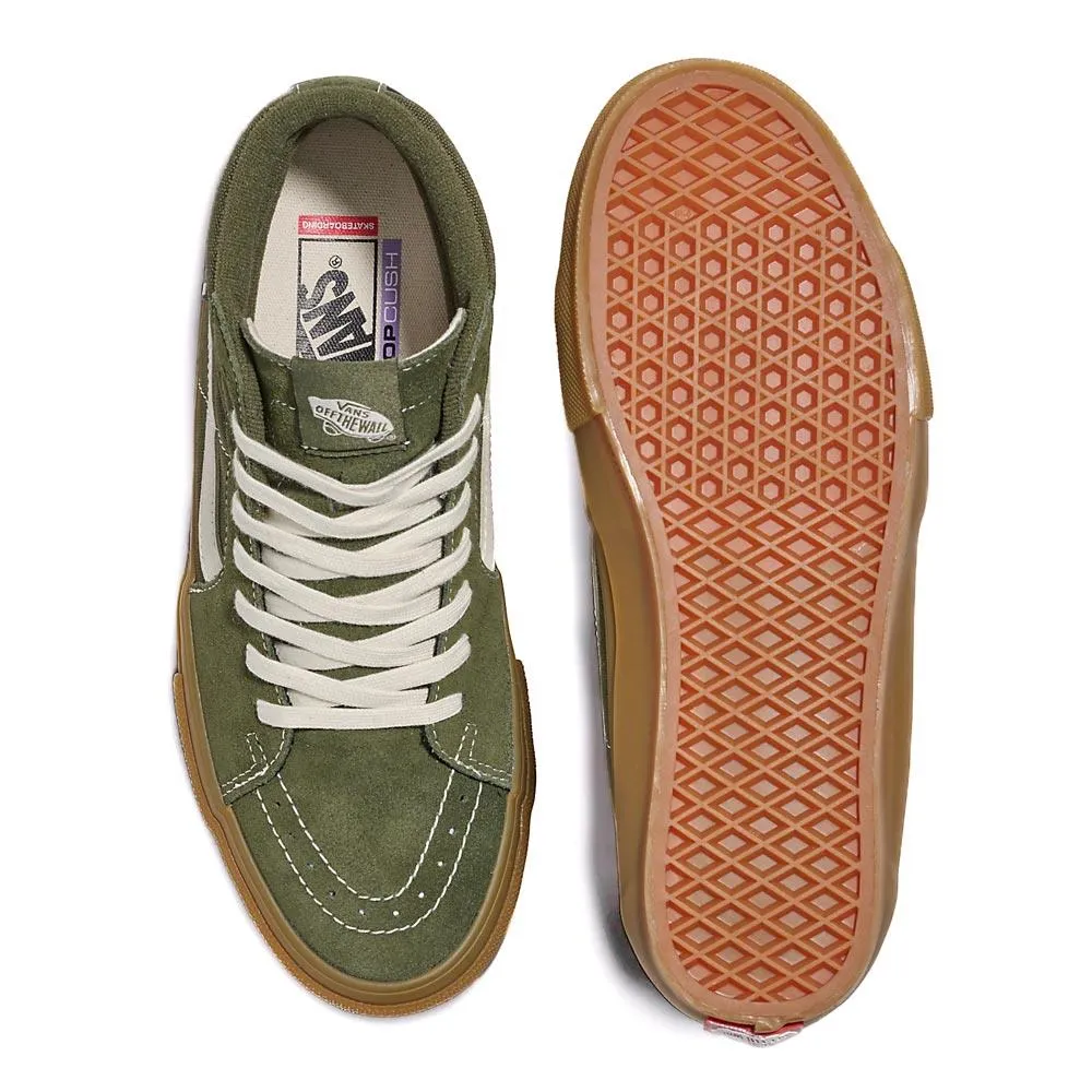 Vans Skate Sk8-Hi - Grape Leaf/Gum Slip Resistant