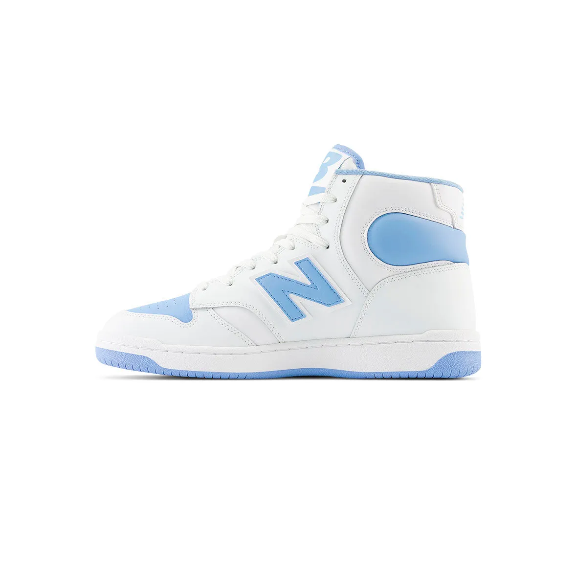 left - foot New Balance 480 White - Blue