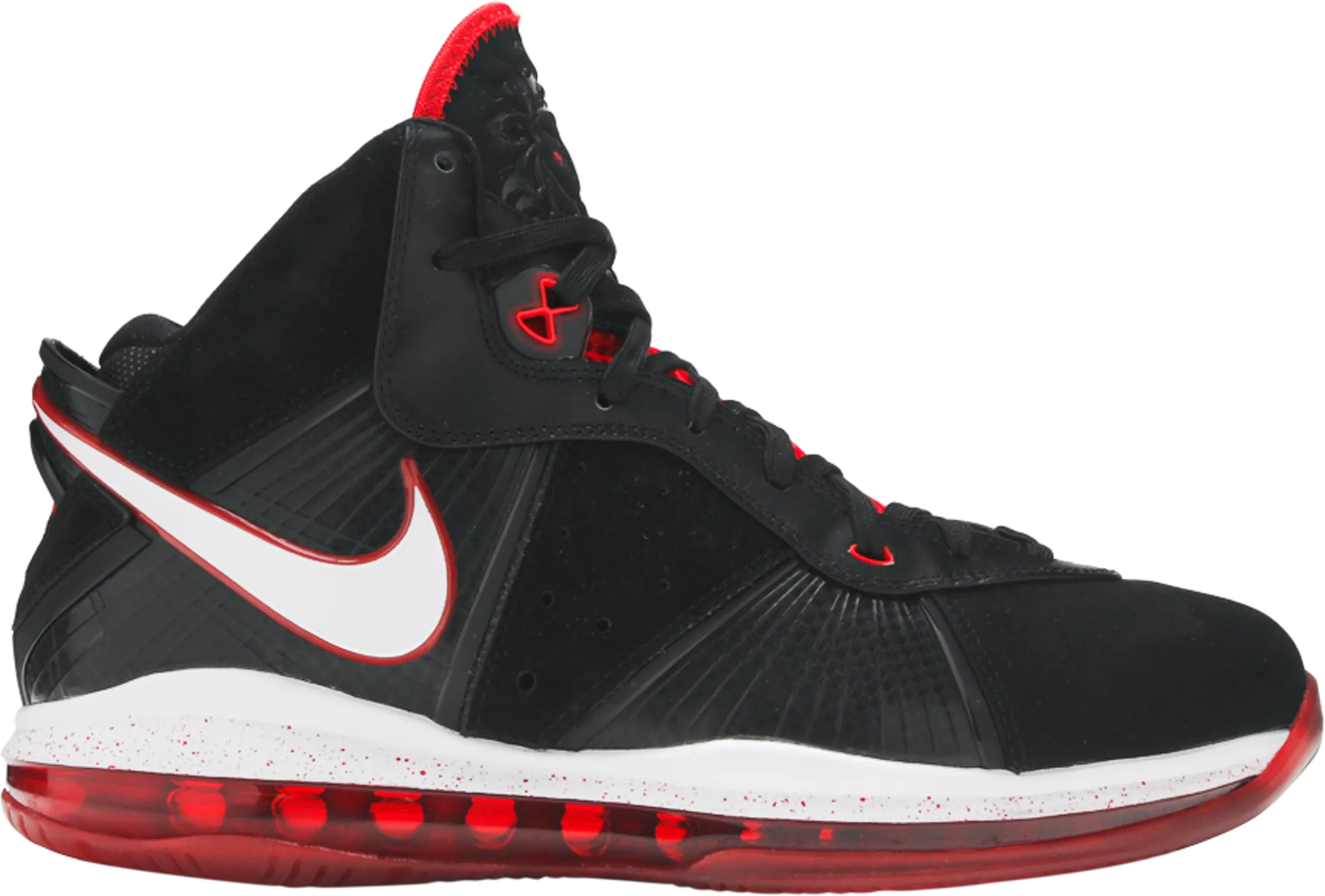 LeBron 8 'Bred' - 417098 002 Shock-absorbent arch Motion Control Frame