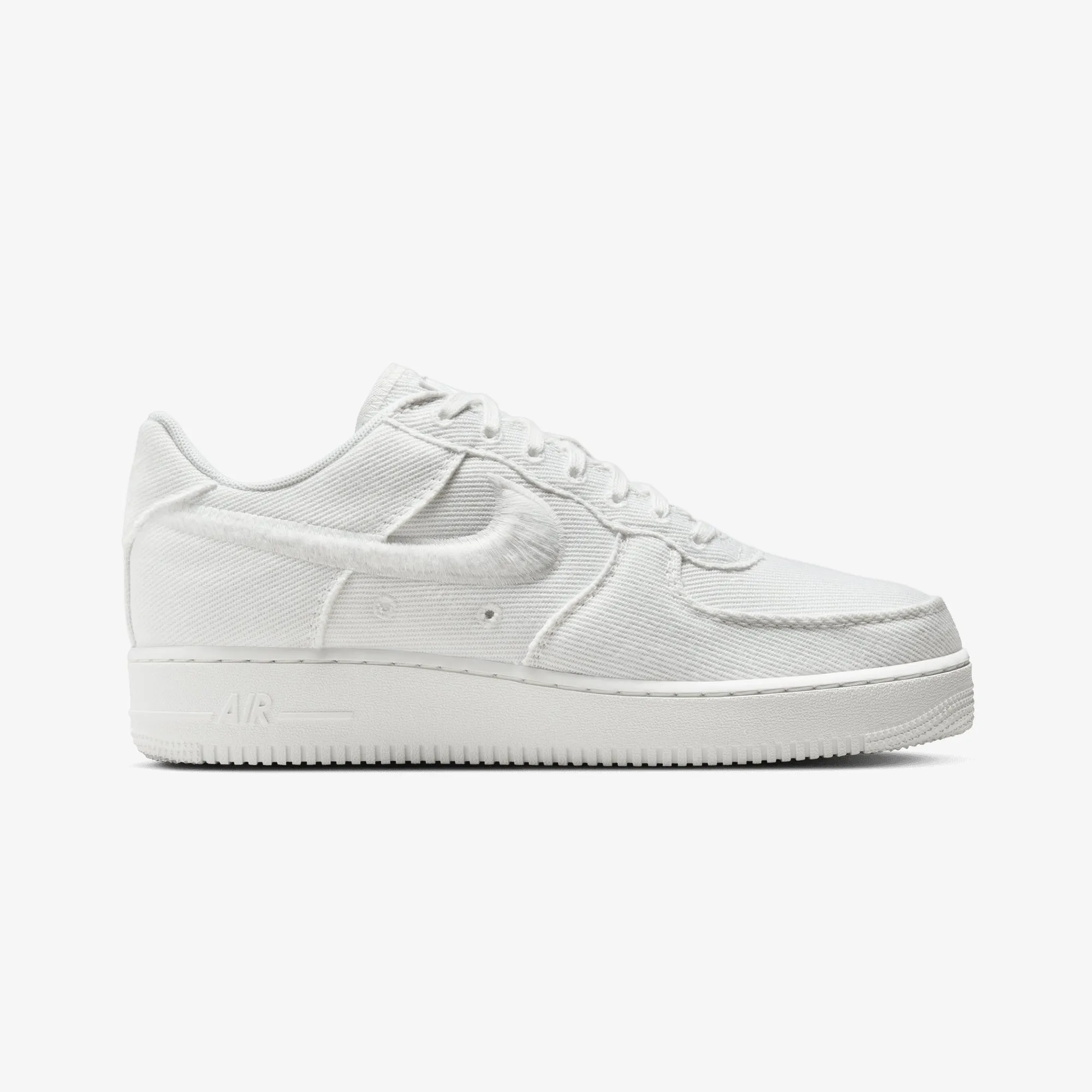Impact Absorbing Insoles Thermoplastic Reinforcement NIKE | AIR FORCE 1 LOW CANVAS { SUMMIT WHITE/SUMMIT WHITE