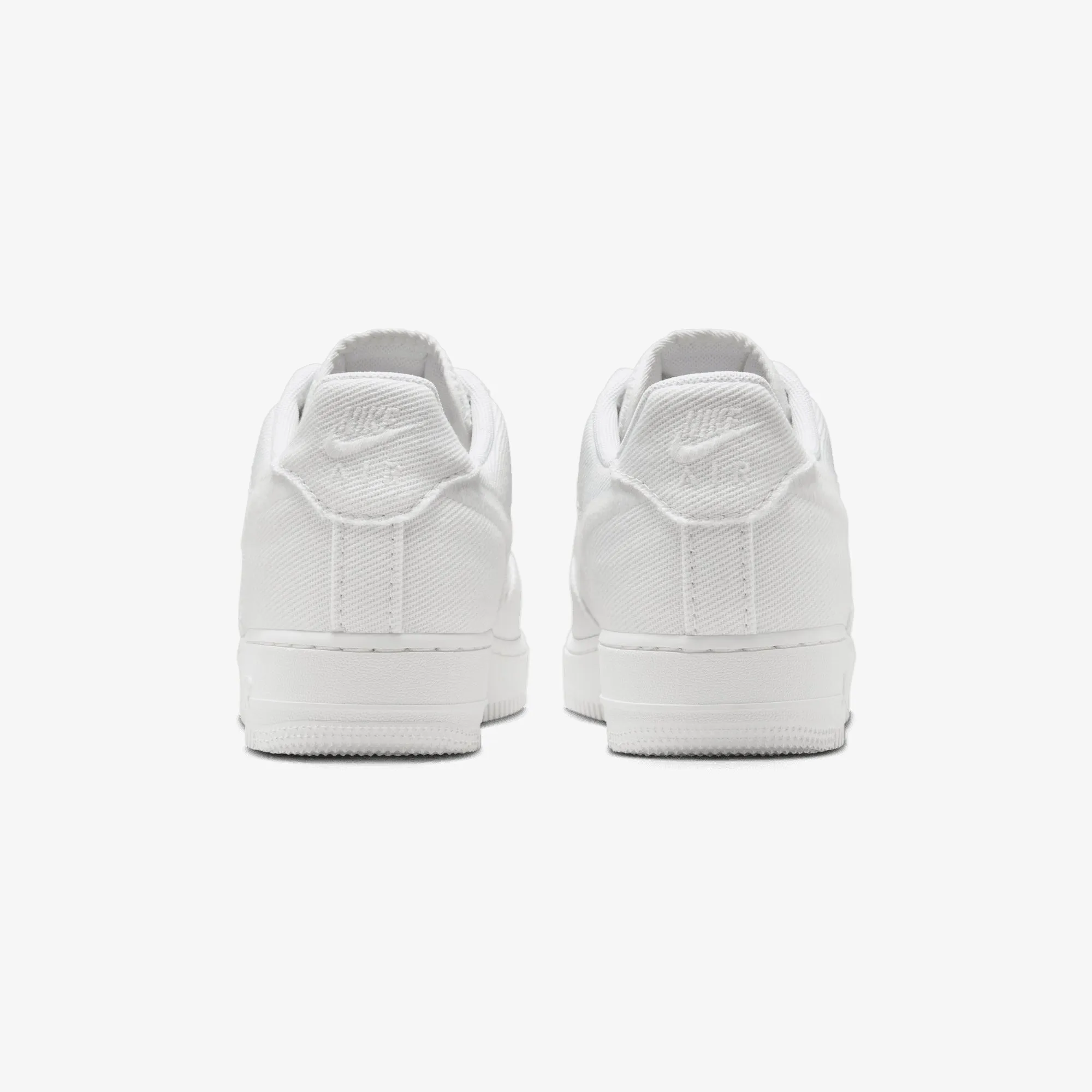 NIKE | AIR FORCE 1 LOW CANVAS { SUMMIT WHITE/SUMMIT WHITE Classic Touch