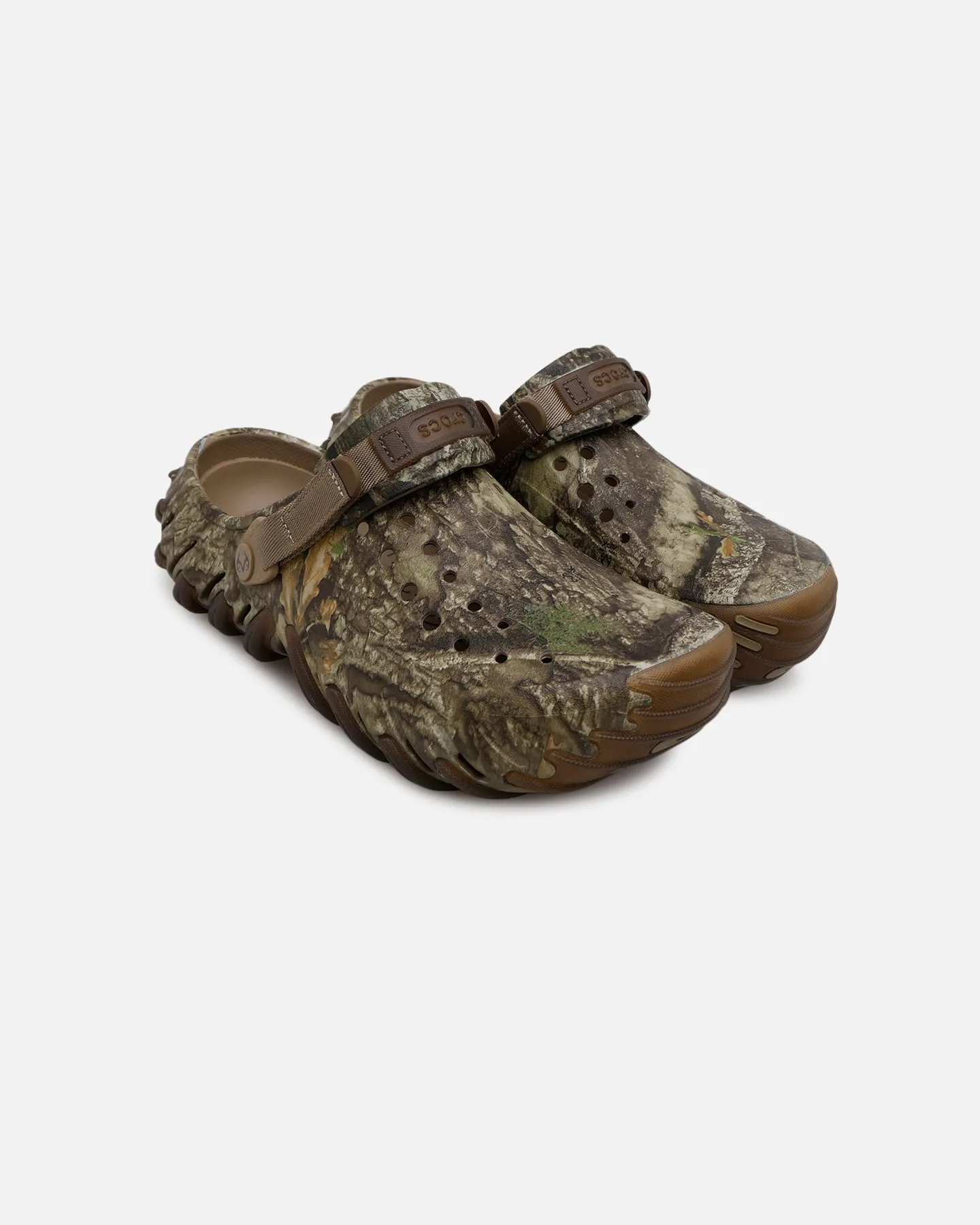Crocs Echo RO Clog Real Tree Camo Matte Base Comfort Bend