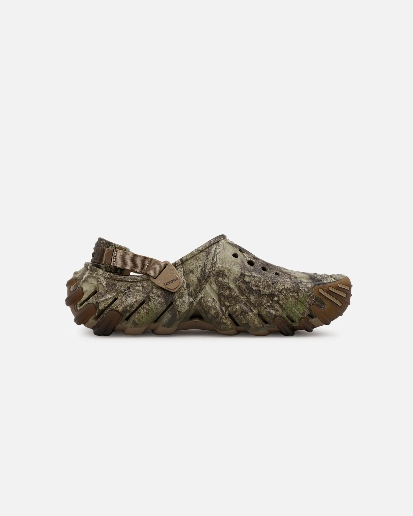 Crocs Echo RO Clog Real Tree Camo Comfort Walk Sweat Resistant Indoor Fitness