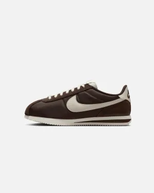 Adjustable Heel Lock Nike Cortez Textile Baroque Brown
