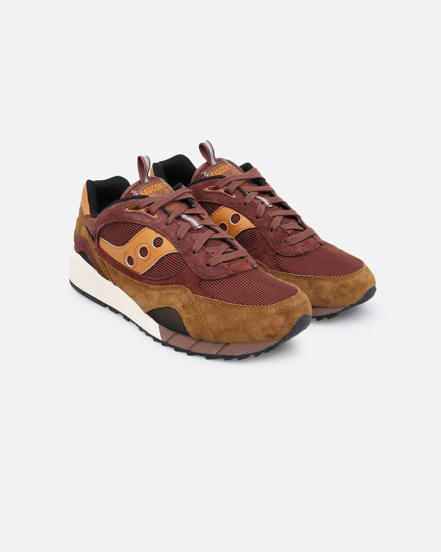 Saucony Shadow 6000 GTX Brown Neo Pop Pilates Cool