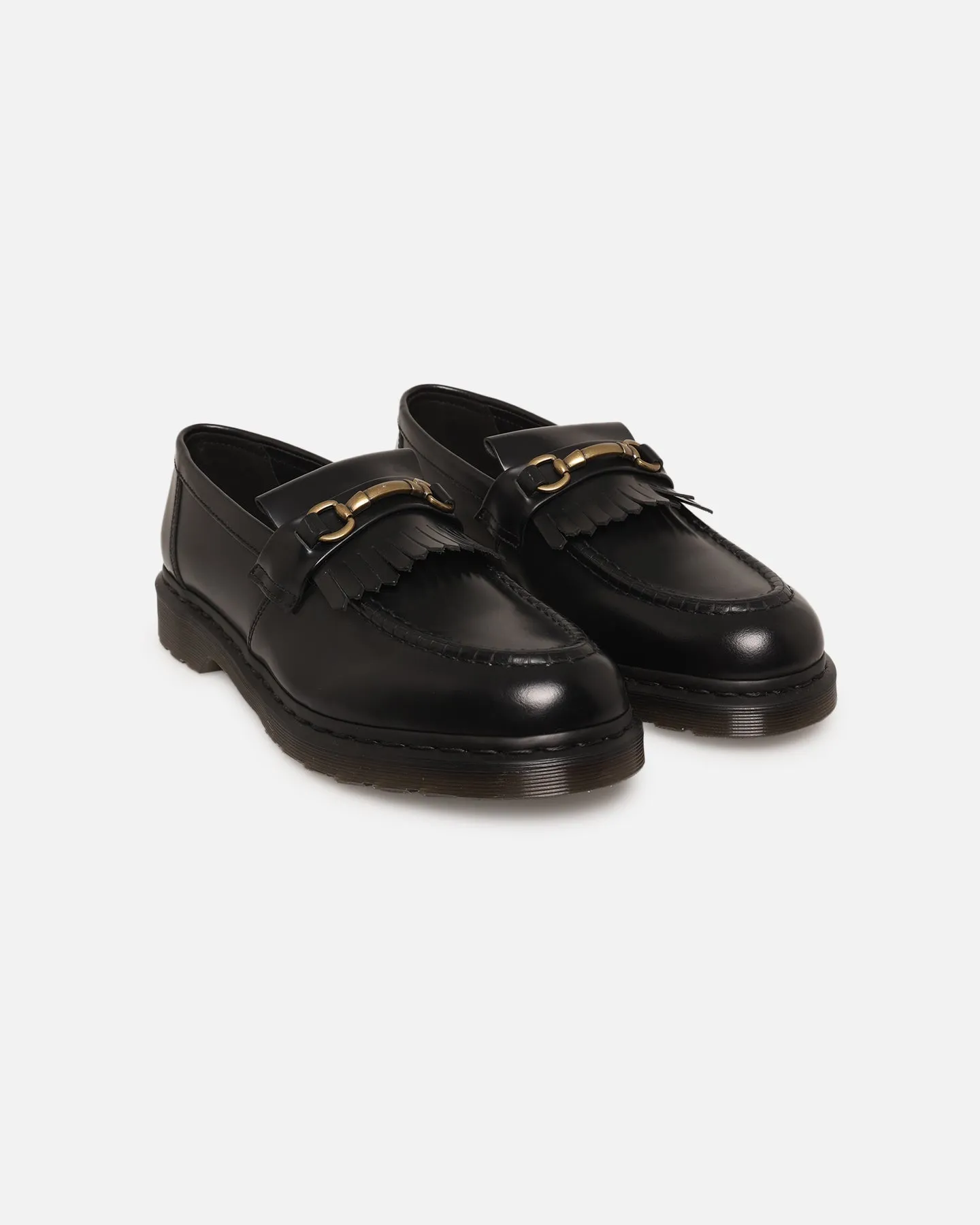 Ventilated Design Beach Vibe Dr Martens Adrian Snaffle Loafer Black