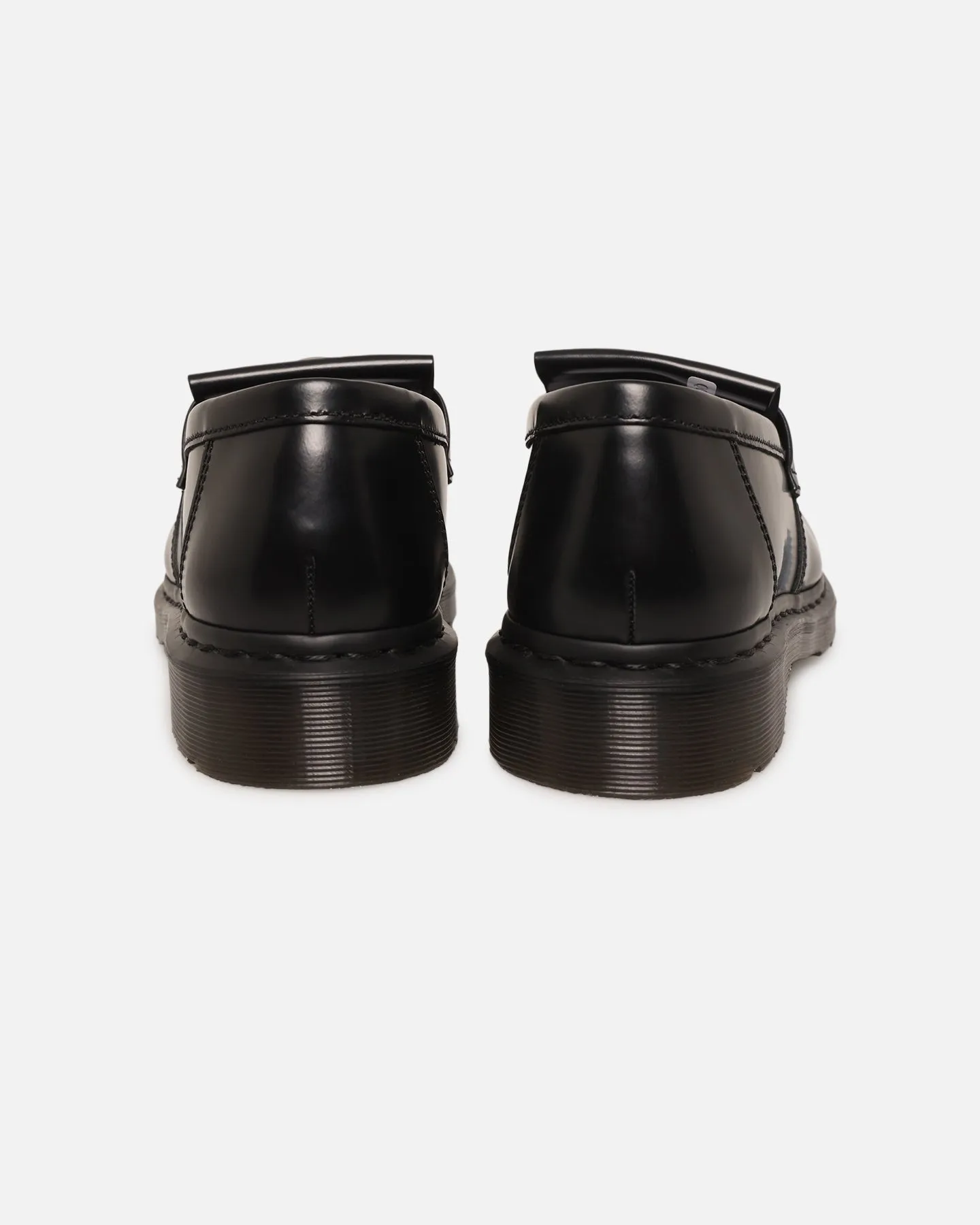 Low Arch Dr Martens Adrian Snaffle Loafer Black