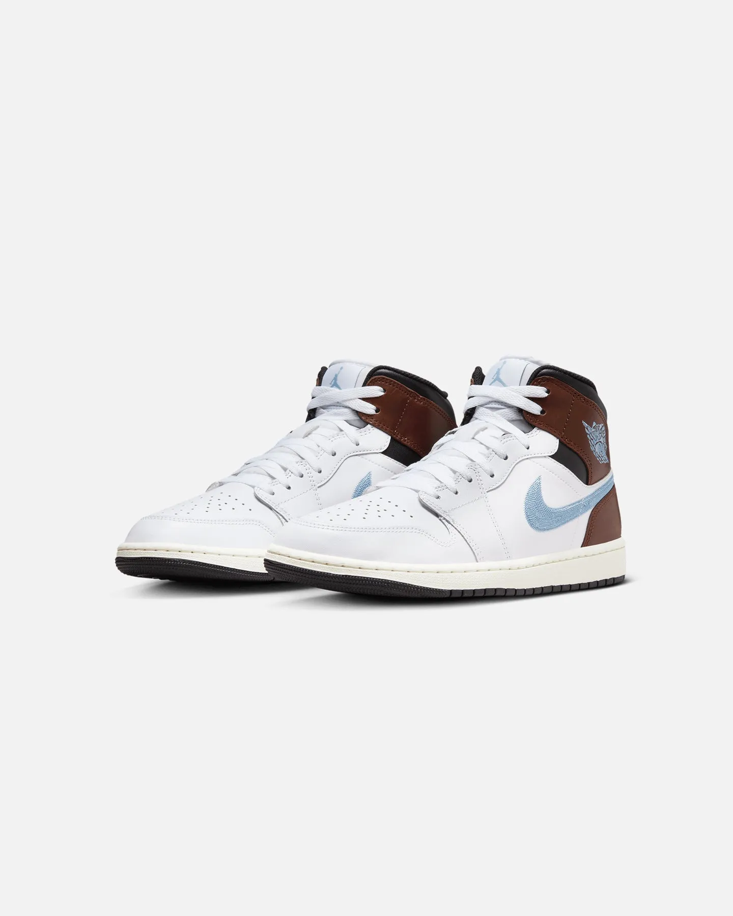 Jordan Air Jordan 1 Mid SE V2 White/Blue Grey Deep Grip Palm Base