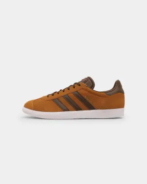 Adidas Gazelle Mesa/Brown/White Supportive Core Fitness Training Fairy Step