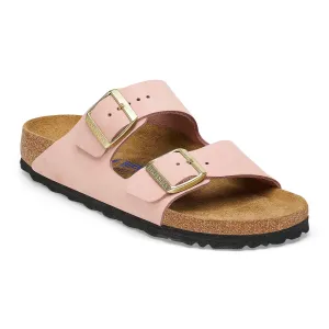 ARIZONA SOFT FOOTBED NUBECK LEATHER - SOFT PINK Elastic Play Mode