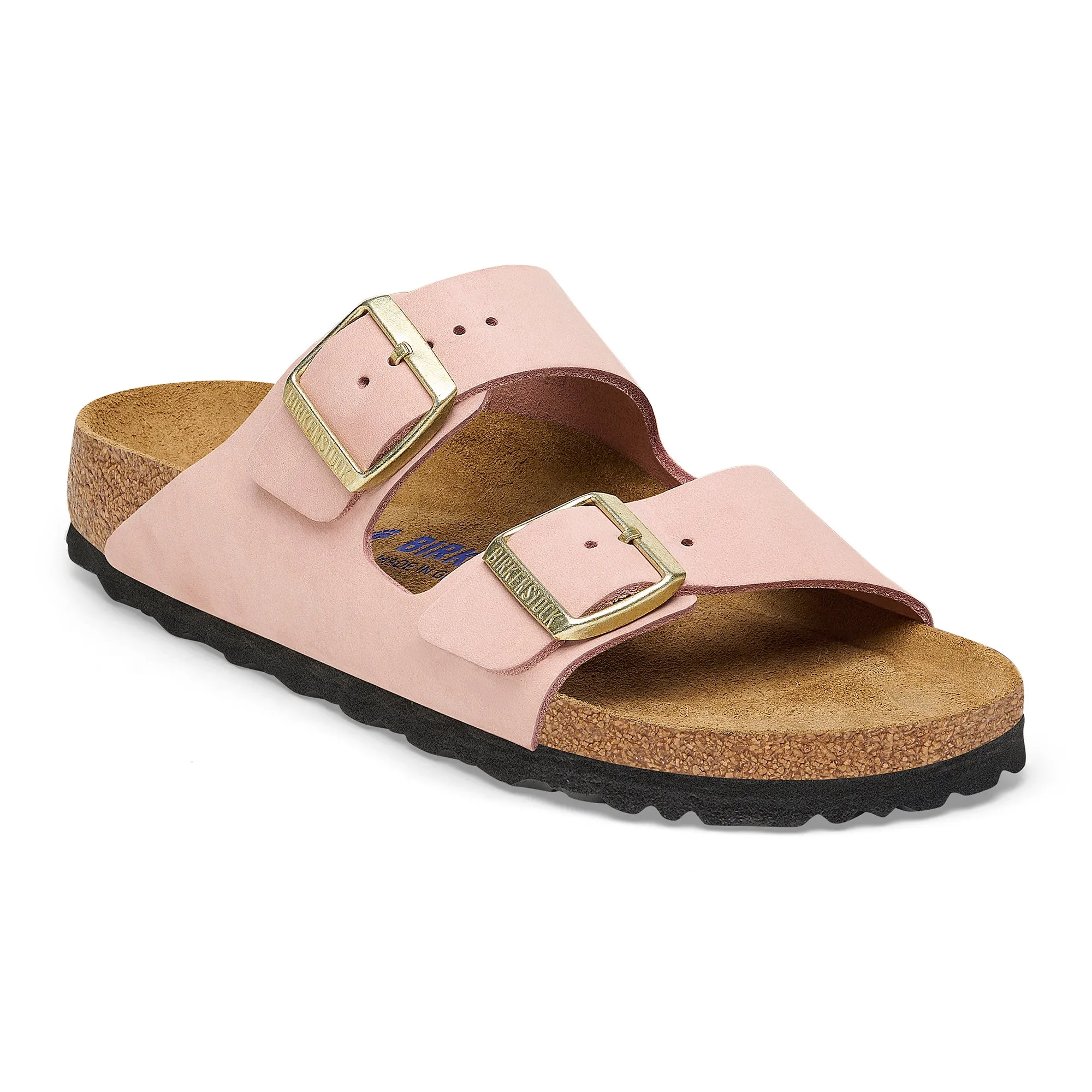 Feather Light Cold Weather ARIZONA SOFT FOOTBED NUBECK LEATHER - SOFT PINK