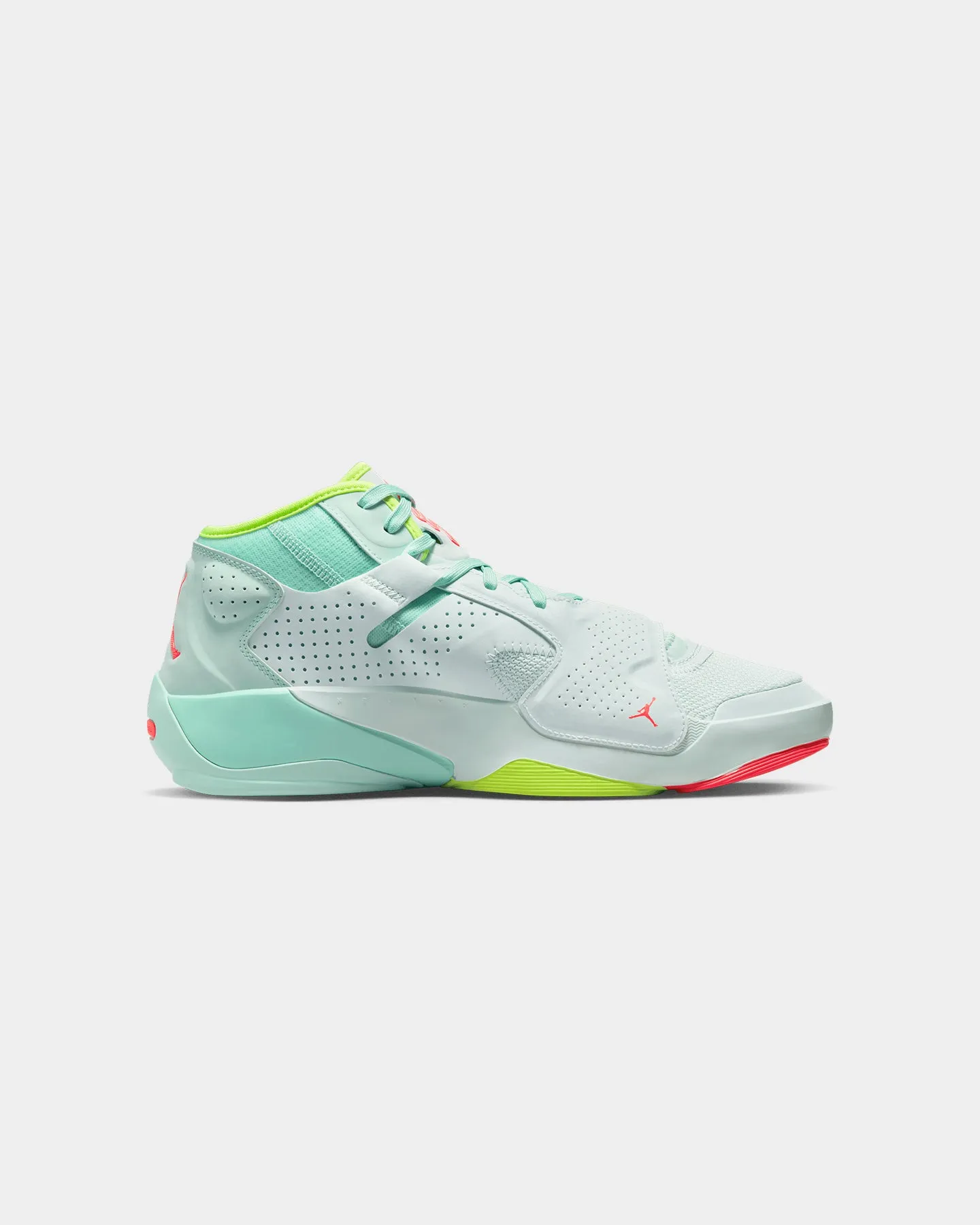 Jordan Zion 2 Barely Green/Flash Crimson-Volt Adjustable Fit