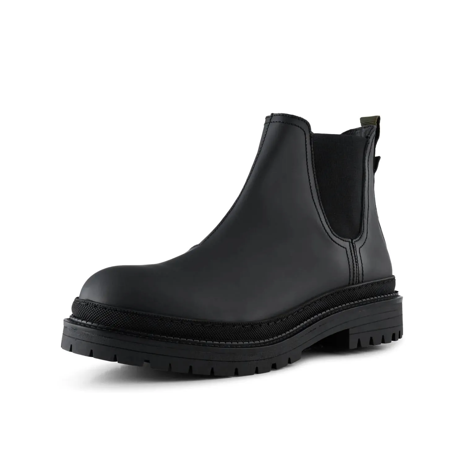 Comfort Wrap Memory Foam Men's Arvid Chelsea Boot In Black