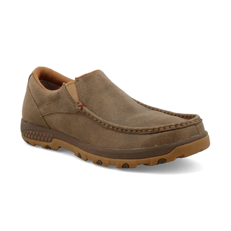 Men's Cellstretch Slip-On Driving Moc Bomber Lined interior