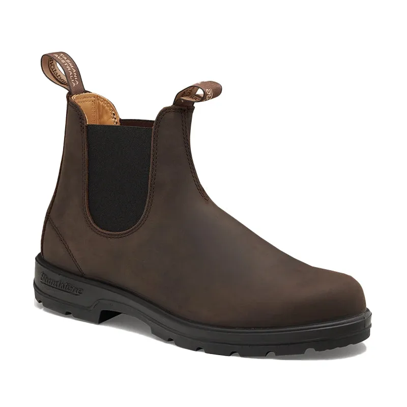 Men's Classic Chelsea Brown Leather Comfort Flex