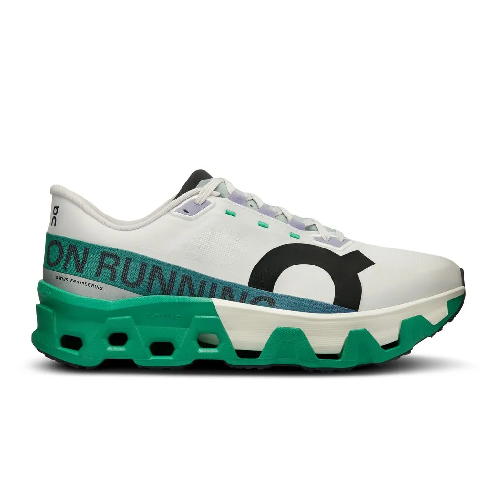 Soft Move Early Jog MEN'S CLOUDMONSTER HYPER - D - WHITE/MINT
