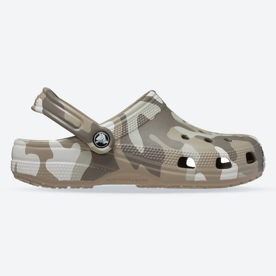 Resort Mood Cruise Wear Men's Crocs 206454 Seasonal Camo Sandals