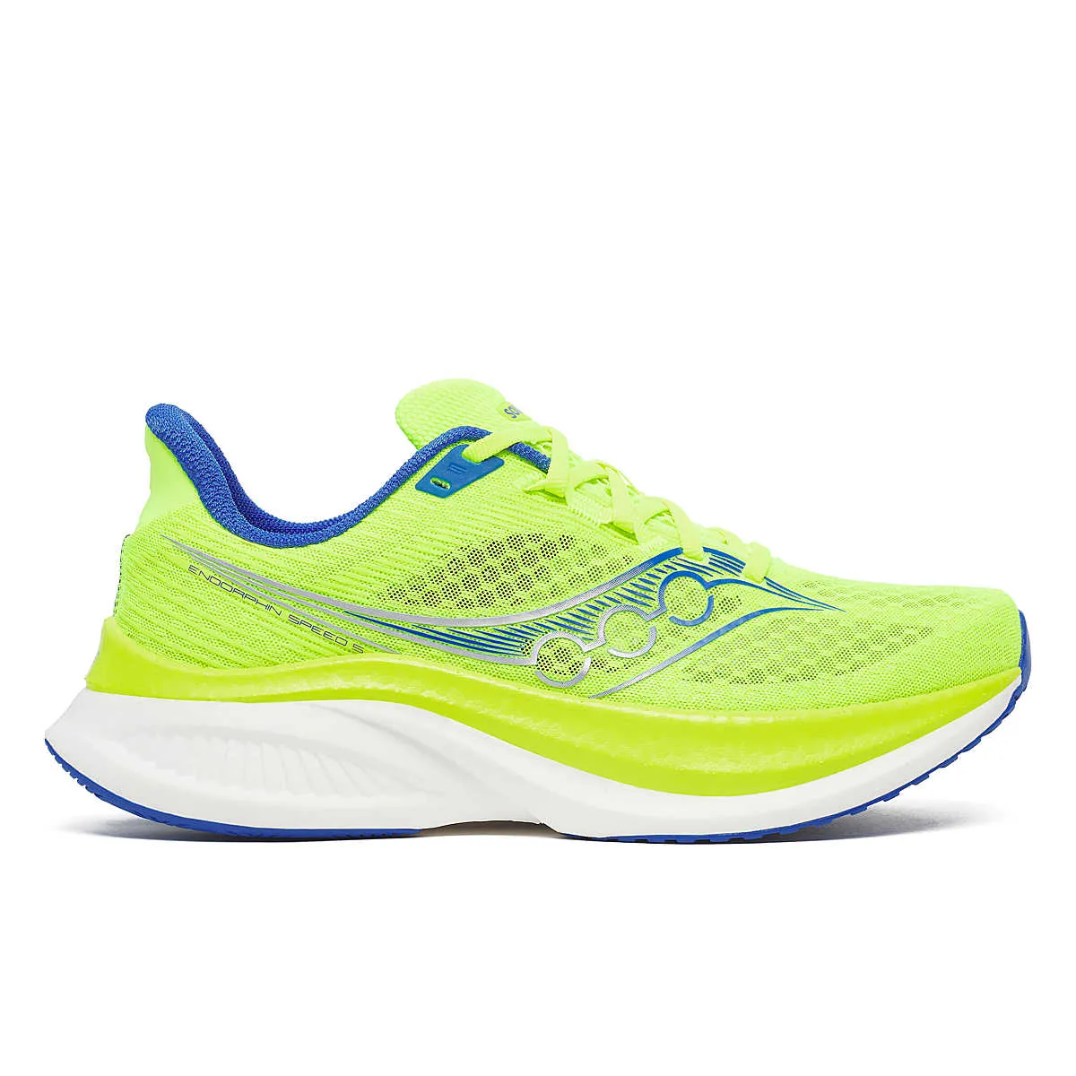 MEN'S ENDORPHIN SPEED 5 - D - 285 CITRON/LAPIS Padded Tongue Tropic Mode