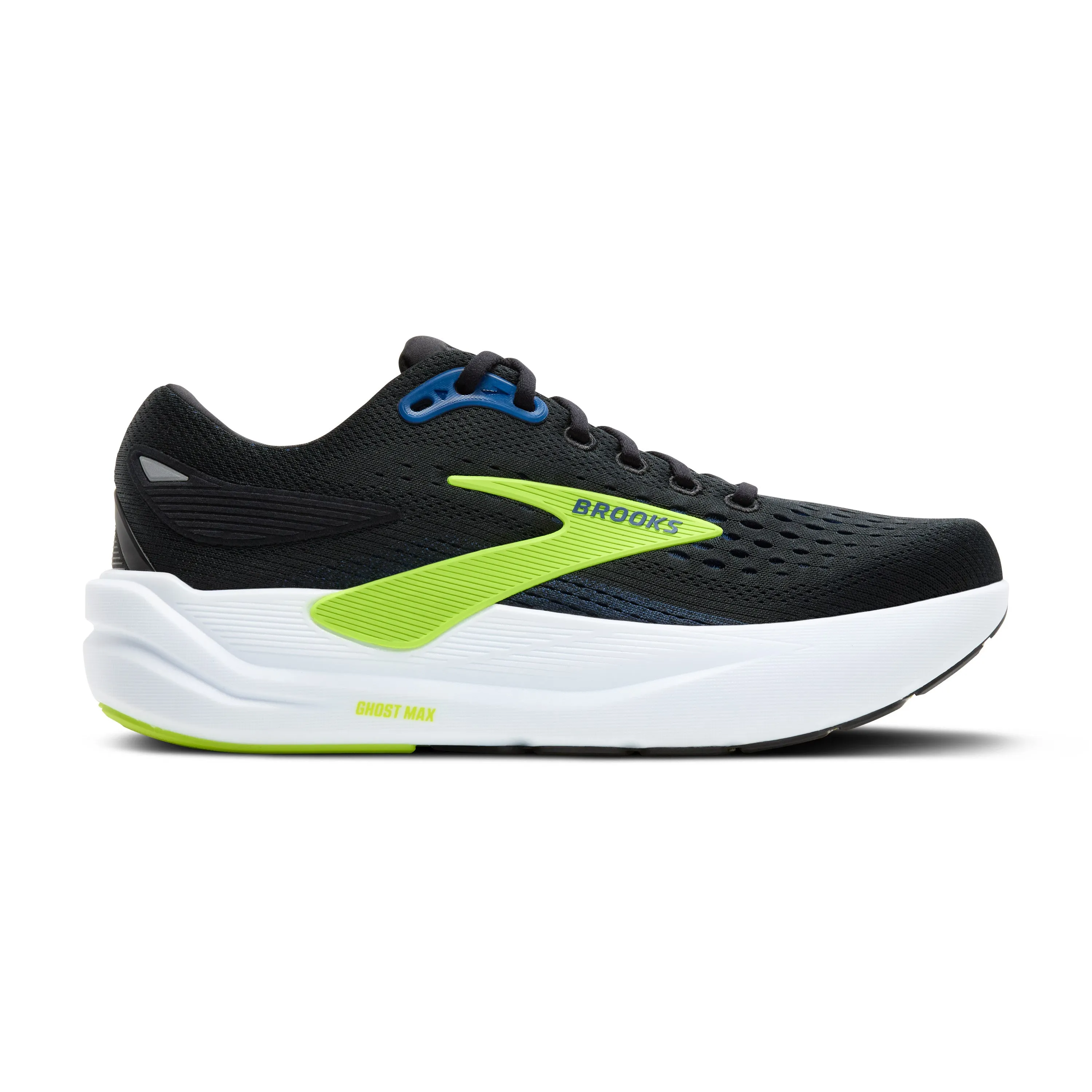 MEN'S GHOST MAX 3 - D - BLACK/NAVY/ACID LIME Road grip