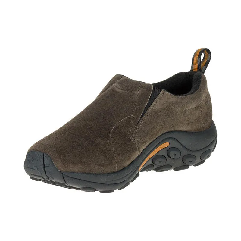Men's Merrell Jungle Moc - Gunsmoke - 315?? Angle - Available at Tradehome Shoes