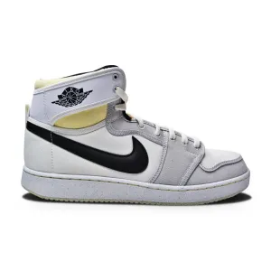 Men's Nike Air Jordan 1 KO  - DO5047 100 - White Black Grey Fog Sail ComfortDesign Mobility Assist Layer