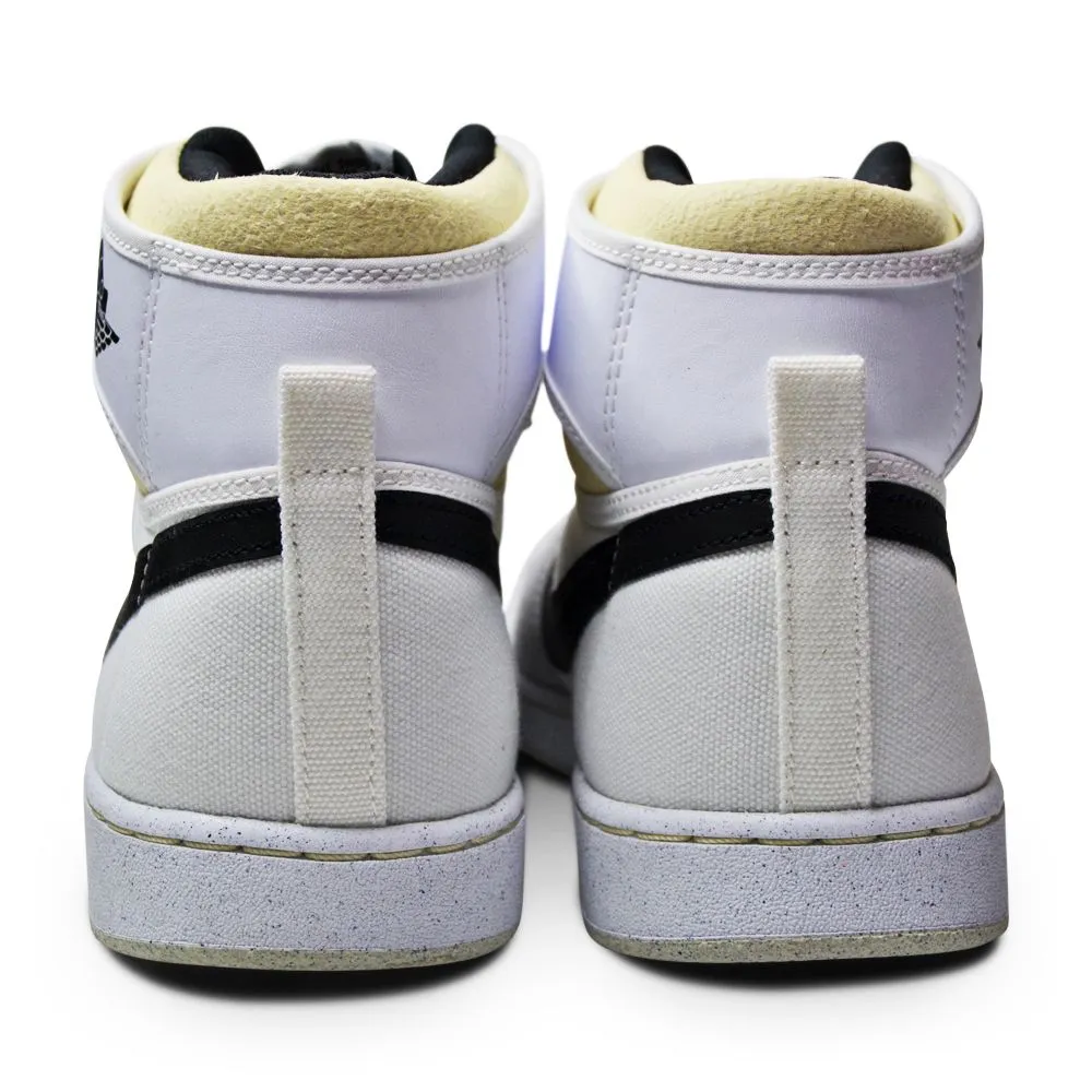 Ventilated Design Men's Nike Air Jordan 1 KO  - DO5047 100 - White Black Grey Fog Sail