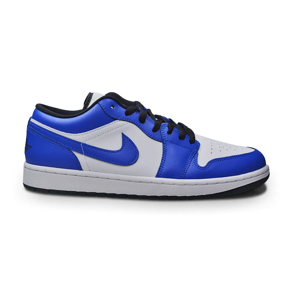 Training Field Wear Everyday Play Fit Mens Nike Air Jordan 1 Low White hyper royal black