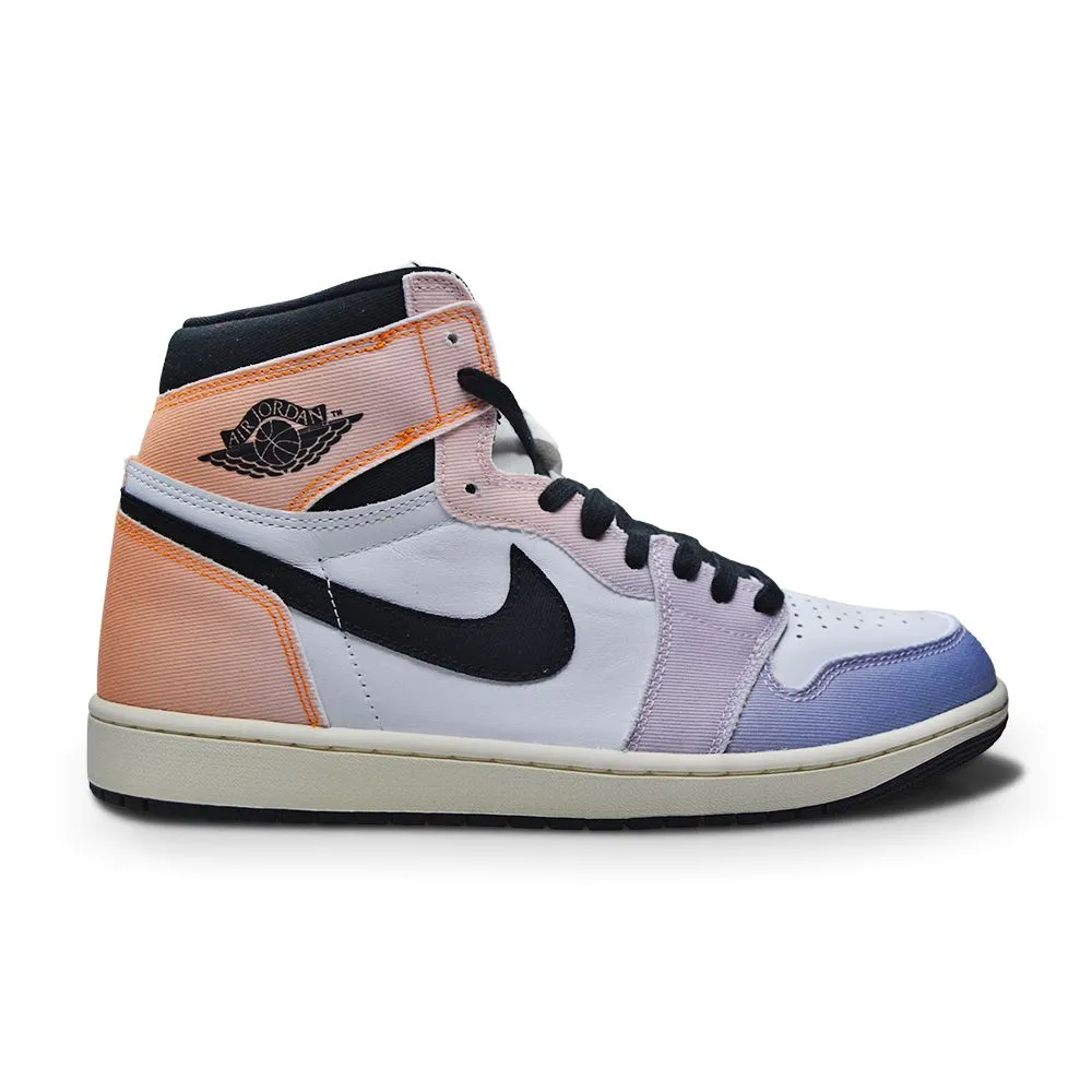 Mens Nike Air Jordan 1 Retro High OG Craft - DX0054 805 - Vivd Orange Black Iced Comfort Padding Flexible Arch Support