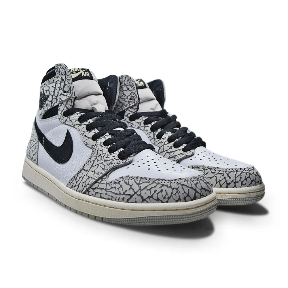 Swift Force EnergyReturn Mens Nike Air Jordan 1 Retro High OG - DZ5485 052 - Tech Grey Muslin Black White