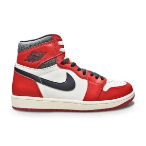 Reinforced Toe Guard Mens Nike Air Jordan 1 Retro High OG - DZ5485 612 -Varsity Red Black Sail Muslin