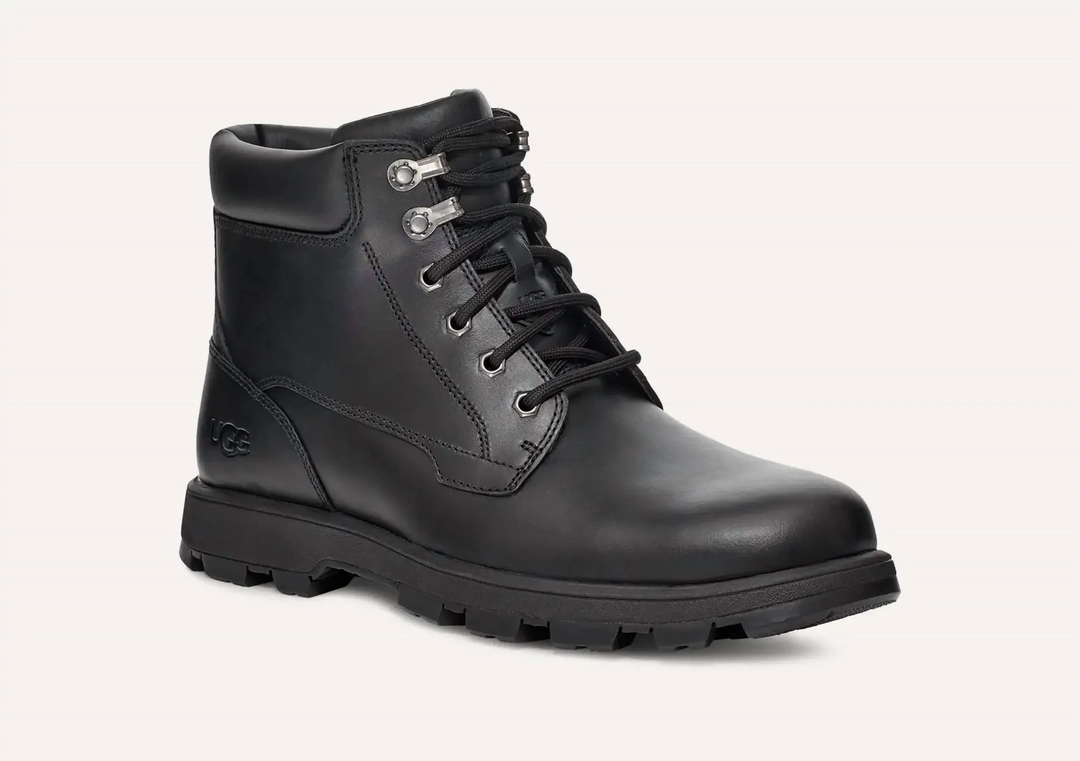 Festival Ground Men's Stenton Boots In Black Leather