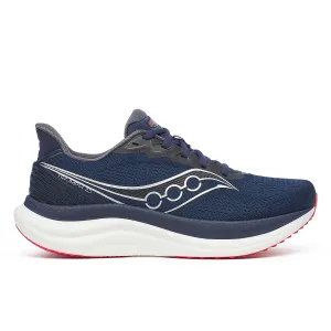 MEN'S TRIUMPH 23 - D - NAVY/RED Eco Friendly Office Workers Long Walk