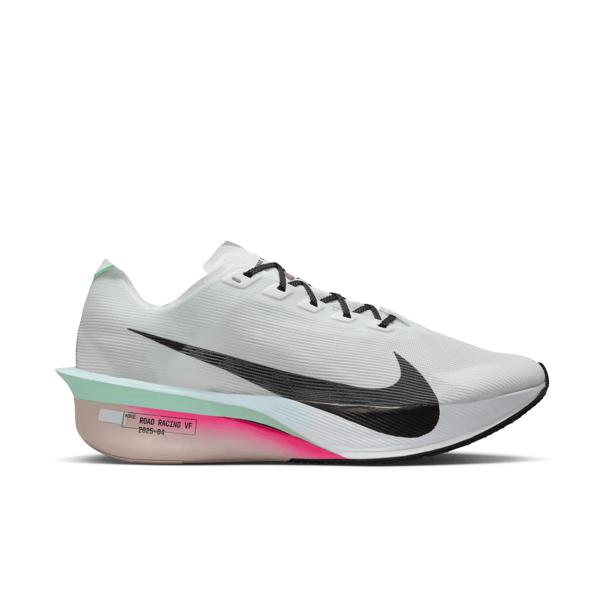 MEN'S VAPORFLY 4 - D - 101 WHITE/BLACK/HYPER PINK All Time Eva Midsole