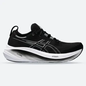 Men's Wide Fit Asics Gel Nimbus 26 Running Sneakers solid - leather shoes footwork
