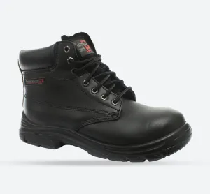 Mens Wide Fit Grafters M9503A Steel Toe Cap Boots Leather   upper Midsole Support