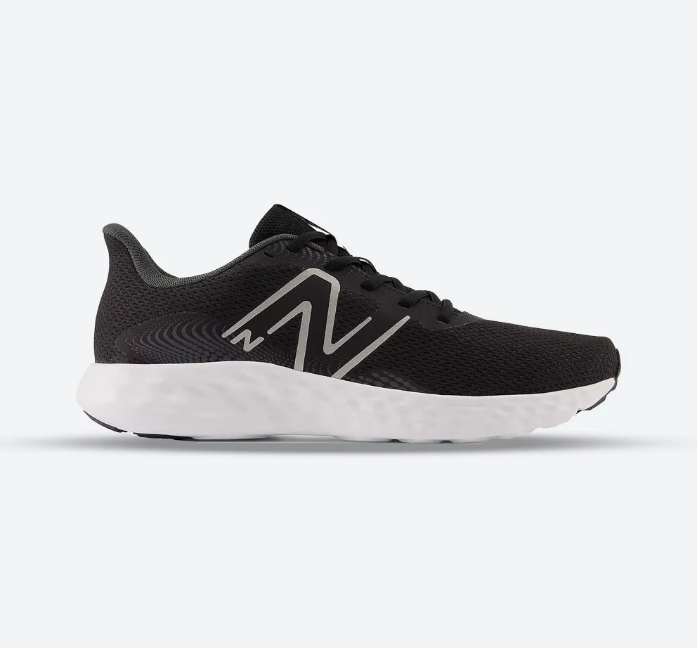 indoor activities Men's Wide Fit New Balance M411LB3 Running Sneakers - Black/White