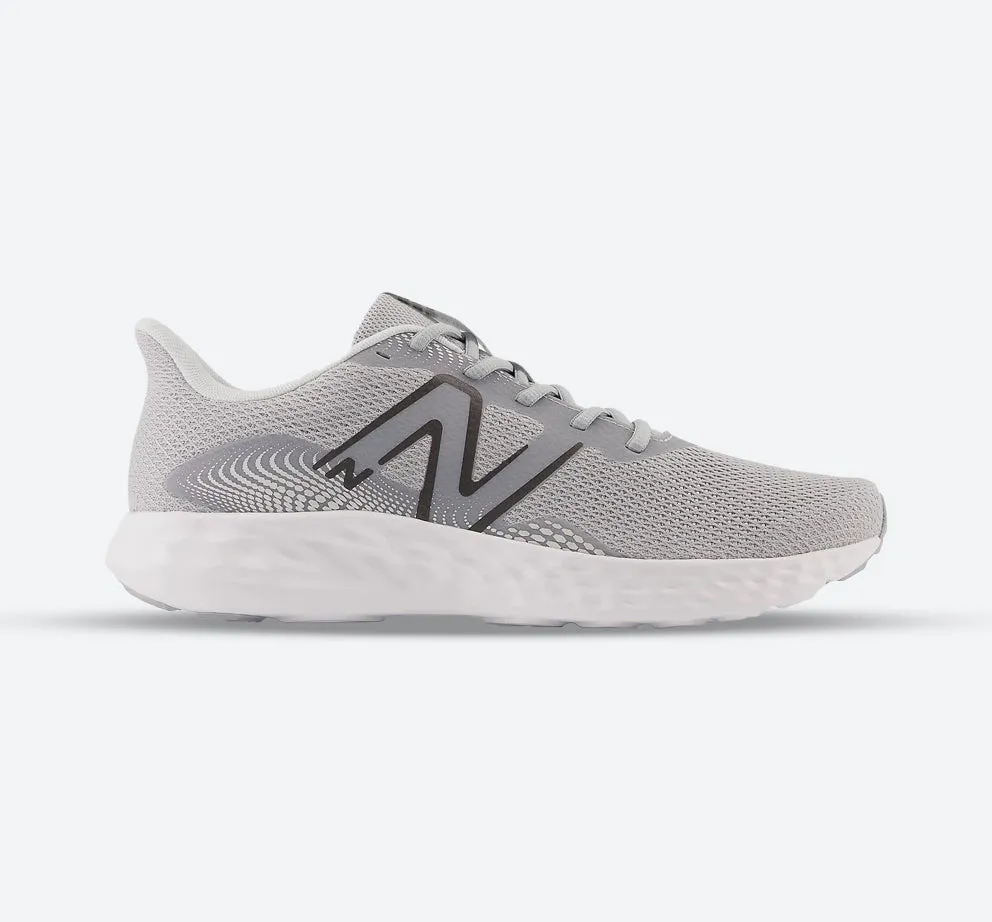 Men's Wide Fit New Balance M411LG3 Running Sneakers - Grey/White exclusive - running lightweight - materials