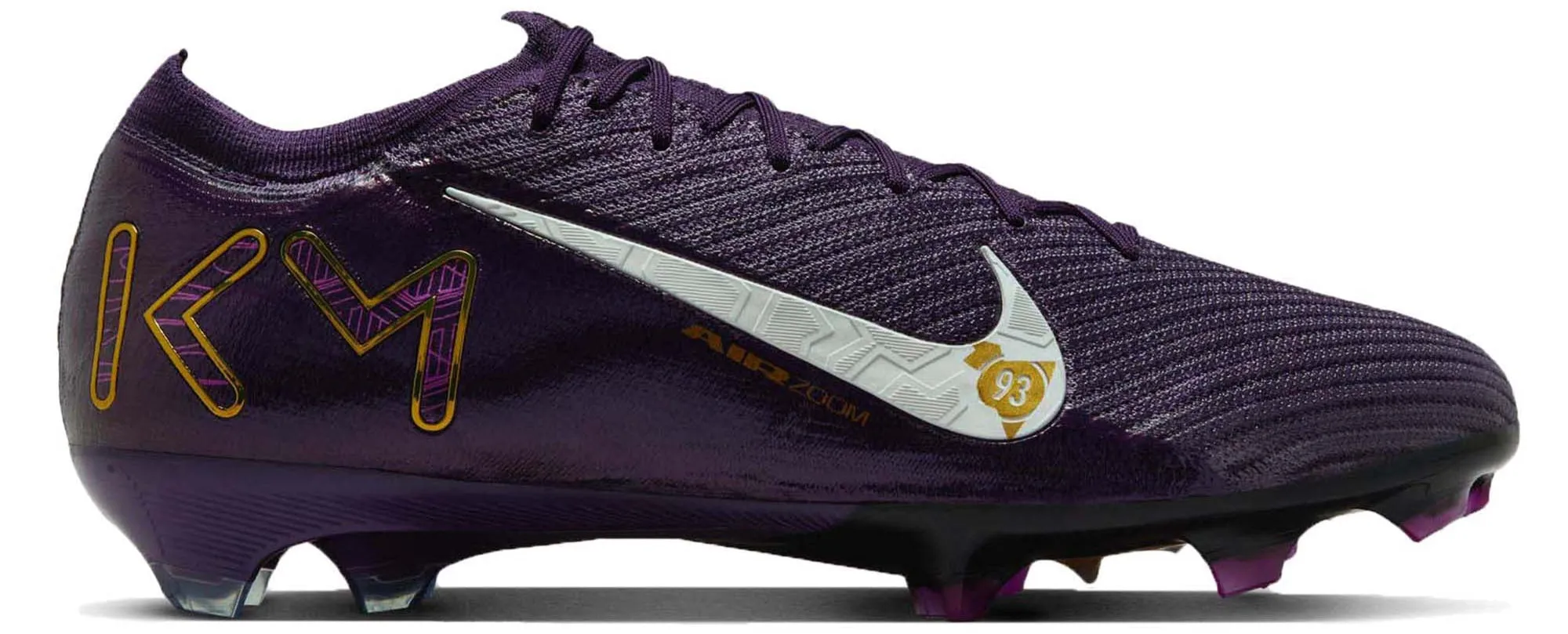 Boys' footwear Reinforced Sides Mercurial Vapor 16 Elite Kylian Mbapp?? Firm Ground Low Top Men's Football Boots